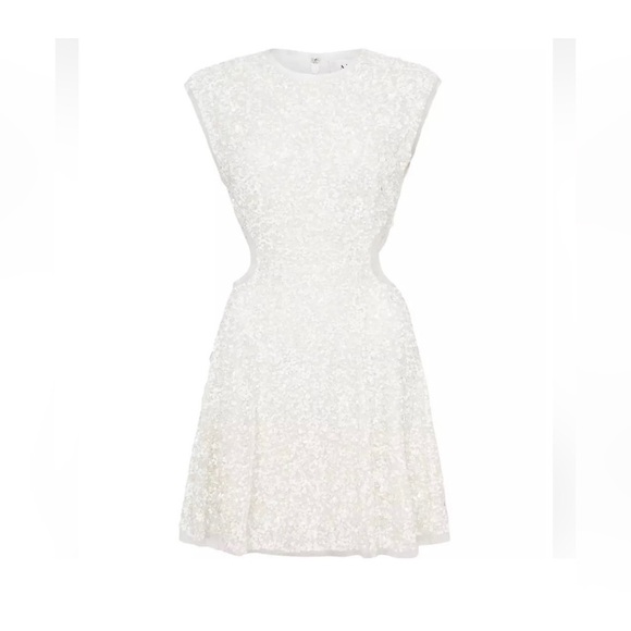 Aje Mirage Sequin-Embroidered Minidress - Picture 3 of 9